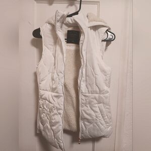 Cavalini Women's White Quilted Vest size XS
